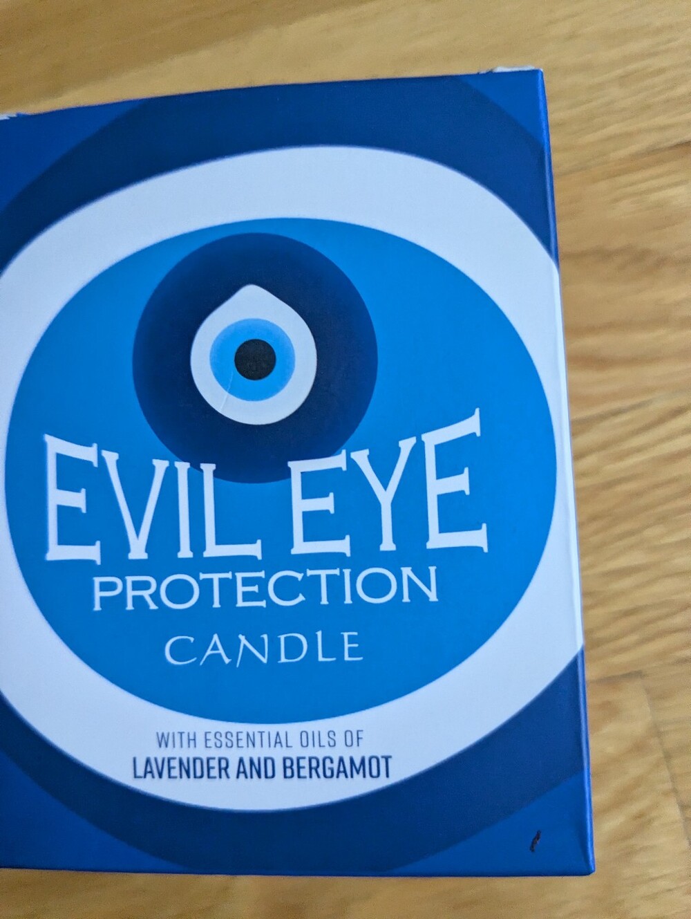 Evil Eye Protection Candle - Blue